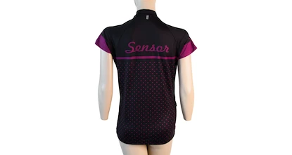 Ženski kolesarski dres Sensor  Cyklo Dots Black