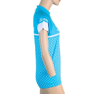 Ženski kolesarski dres Sensor  Cyklo Dots Blue