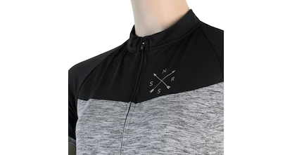 Ženski kolesarski dres Sensor  Cyklo Motion Grey/Black