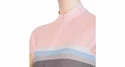 Ženski kolesarski dres Sensor  Cyklo Summer Stripe Grey/Pink