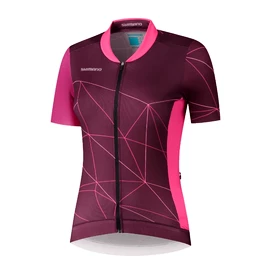 Ženski kolesarski dres Shimano  Sagami Jersey Purple