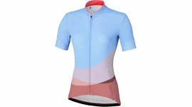 Ženski kolesarski dres Shimano  Sumire Jersey Blue/Orange