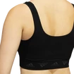 Ženski nedrček adidas  Aeroknit Light Support Bra Black