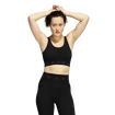 Ženski nedrček adidas  Aeroknit Light Support Bra Black