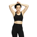 Ženski nedrček adidas  Aeroknit Light Support Bra Black