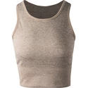 Ženski nedrček Endurance  Flowee Seamless Sports Bra Warm Taupe