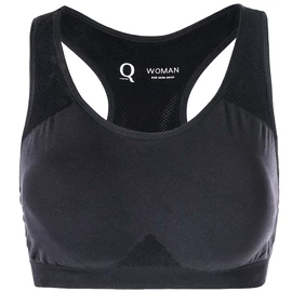 Ženski nedrček Endurance Q Rosa Medium Support Seamless Bra Black