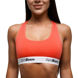 Ženski nedrček GymBeam  Bralette Strawberry Red