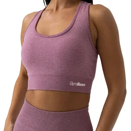 Ženski nedrček GymBeam FLO Sports Bra Violet