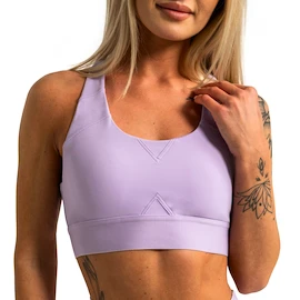 Ženski nedrček GymBeam  Limitless Sports Bra Lavender