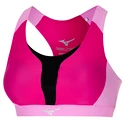 Ženski nedrček Mizuno  High Support Bra Pink Peacock