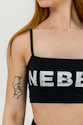 Ženski nedrček Nebbia Barbell Therapy Back Check Black