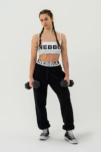 Ženski nedrček Nebbia Barbell Therapy Back Check White