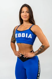 Ženski nedrček Nebbia FLEX Double Layer Light-Support Sports Bra blue