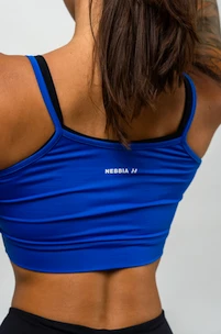 Ženski nedrček Nebbia FLEX Double Layer Light-Support Sports Bra blue