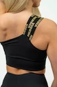 Ženski nedrček Nebbia Intense Women's High Support Sports Bra Asymmetric  841 Gold