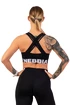 Ženski nedrček Nebbia  Medium Impact Cross Back Sports Bra 410 black