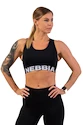 Ženski nedrček Nebbia  Medium Impact Cross Back Sports Bra 410 black S