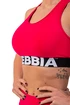 Ženski nedrček Nebbia  Medium Impact Cross Back Sports Bra 410 pink