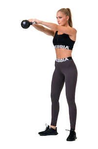 Ženski nedrček Nebbia  Smart zip sports bra black XS