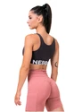 Ženski nedrček Nebbia  Smart zip sports bra marron