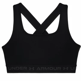 Ženski nedrček Under Armour Crossback Mid Bra-BLK