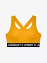 Ženski nedrček Under Armour  Crossback Mid Bra-GLD