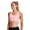 Ženski nedrček Under Armour  Crossback Mid Bra pink S