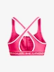 Ženski nedrček Under Armour  Crossback Mid Bra-PNK