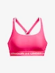 Ženski nedrček Under Armour  Crossback Mid Bra-PNK