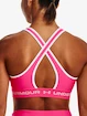 Ženski nedrček Under Armour  Crossback Mid Bra-PNK