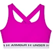 Ženski nedrček Under Armour  Crossback Mid Bra-PNK M