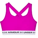 Ženski nedrček Under Armour  Crossback Mid Bra-PNK M