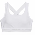 Ženski nedrček Under Armour  Crossback Mid Bra-WHT