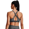 Ženski nedrček Under Armour  Crossback Mid Heather Bra grey