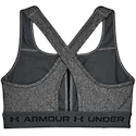 Ženski nedrček Under Armour  Crossback Mid Heather Bra grey