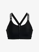 Ženski nedrček Under Armour  Infinity High Bra Zip-BLK