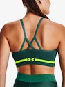 Ženski nedrček Under Armour  Seamless Low Long Bra-GRN