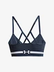 Ženski nedrček Under Armour  Seamless Low Long Bra-GRY