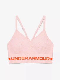 Ženski nedrček Under Armour Seamless Low Long Htr Bra pink Beta Tint