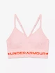 Ženski nedrček Under Armour  Seamless Low Long Htr Bra pink Beta Tint L