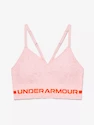 Ženski nedrček Under Armour  Seamless Low Long Htr Bra pink Beta Tint L