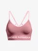 Ženski nedrček Under Armour  Seamless Low Long Rib-PNK