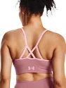 Ženski nedrček Under Armour  Seamless Low Long Rib-PNK