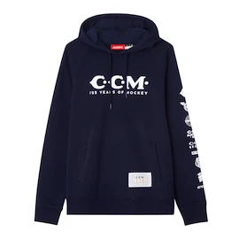 Ženski pulover CCM 125 Anniversary Hoodie Navy