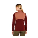 Ženski pulover Icebreaker Merino 400 RealFleece Descender LS Z Cedar Wood/Port/Cb