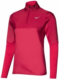 Ženski pulover Mizuno Hybrid LS HZ /Rose Red