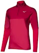 Ženski pulover Mizuno  Hybrid LS HZ /Rose Red XS