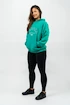 Ženski pulover Nebbia GYM RAT Branded Oversized Hoodie green