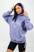 Ženski pulover Nebbia GYM RAT Branded Oversized Hoodie purple